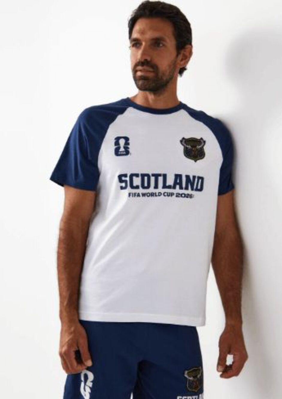 Official FIFA Scotland Print Raglan T Shirt Size XL